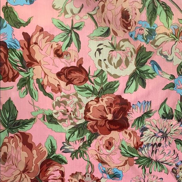 Sold EBay Vintage Floral Rose Ralph Lauren Scarf - Picture 2 of 6